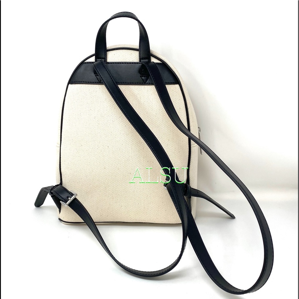 Michael Kors Abbey Backpack Medium Canvas Print - Picture 4 of 8